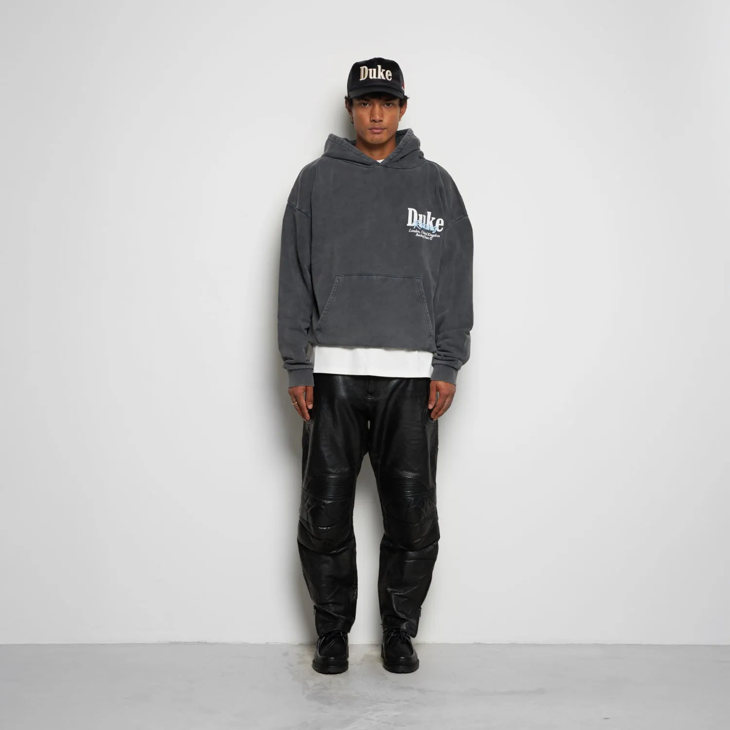 DR2 World Championship Vintage Grey Hoodie sold by Duke + Dexter product image thumbnail 2