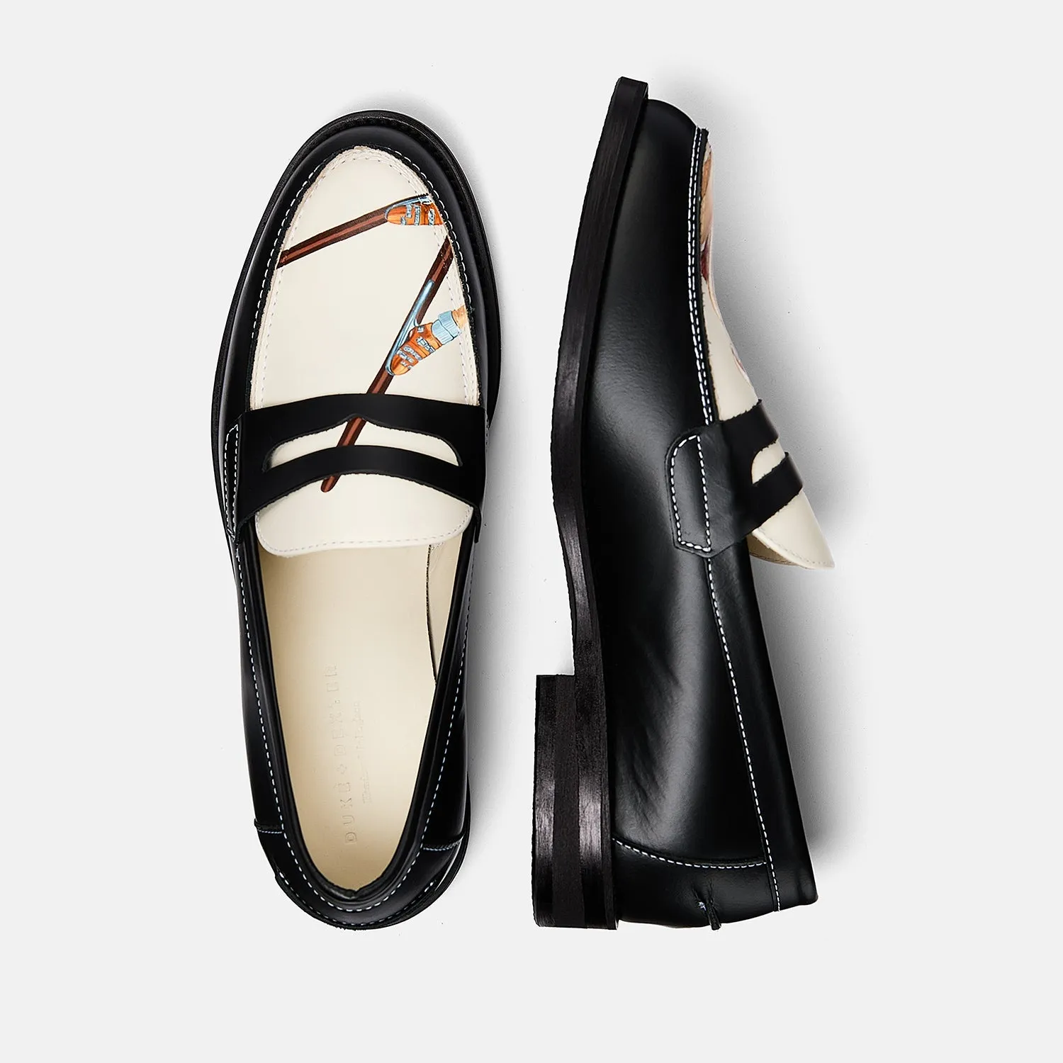 Wilde Hand-Painted Après-Ski Penny Loafer - Women's sold by Duke + Dexter product image thumbnail 5