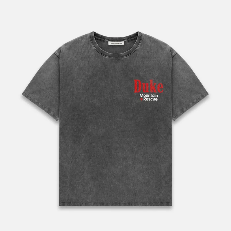 DWS Mountain Rescue Washed Grey T-Shirt sold by Duke + Dexter