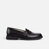 Wilde Black Western Penny Loafer - Women's sold by Duke + Dexter