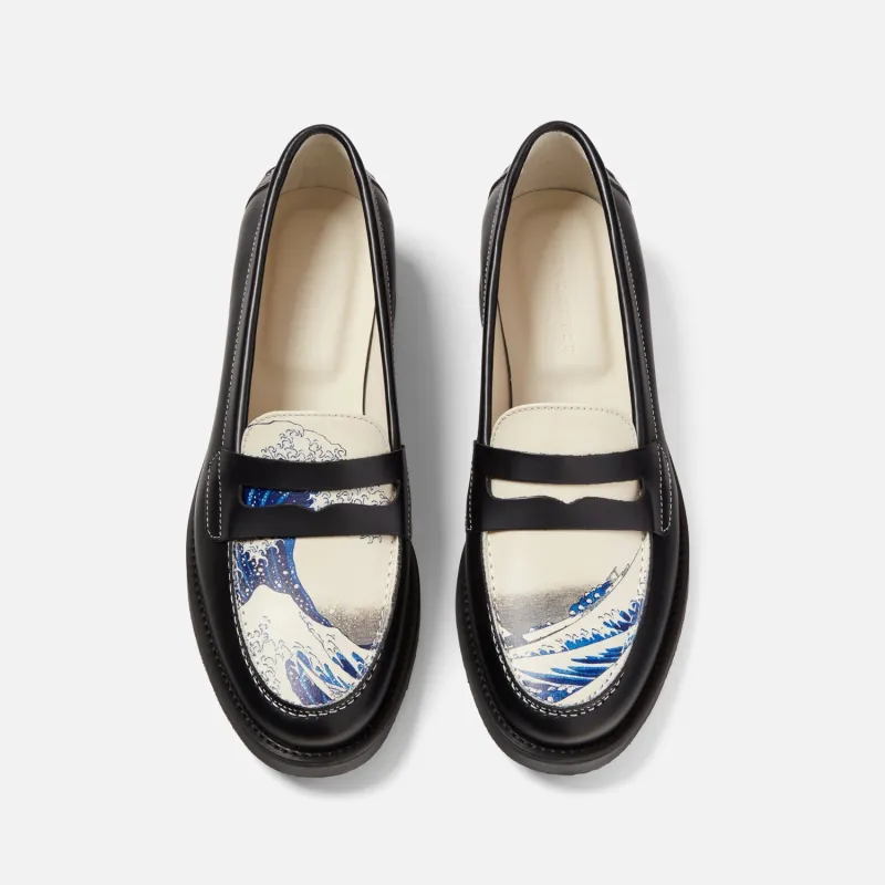 Wilde The Great Wave Penny Loafer - Women's sold by Duke + Dexter