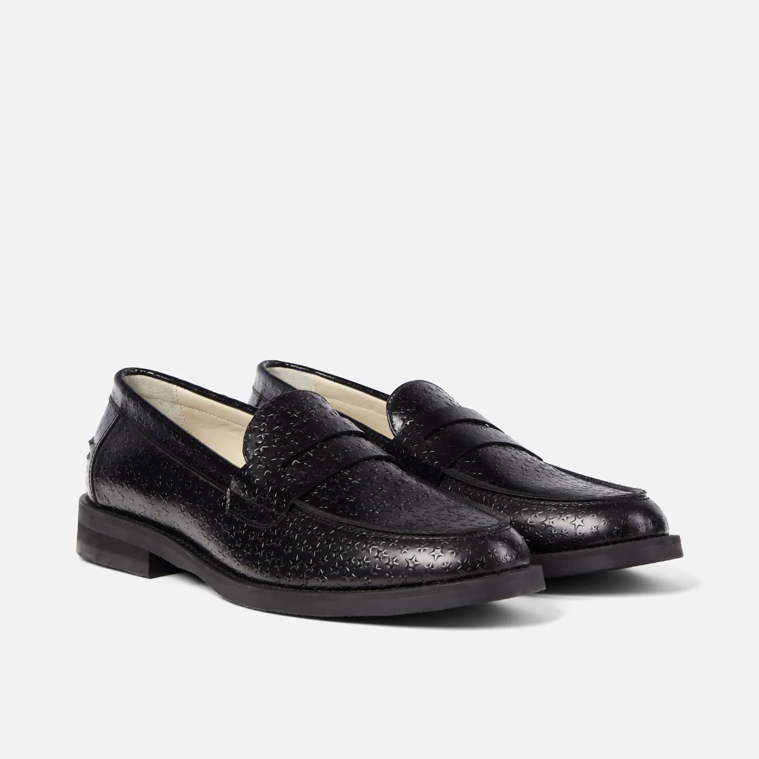 Wilde Black Star Penny Loafer - Men's sold by Duke + Dexter product image thumbnail 3