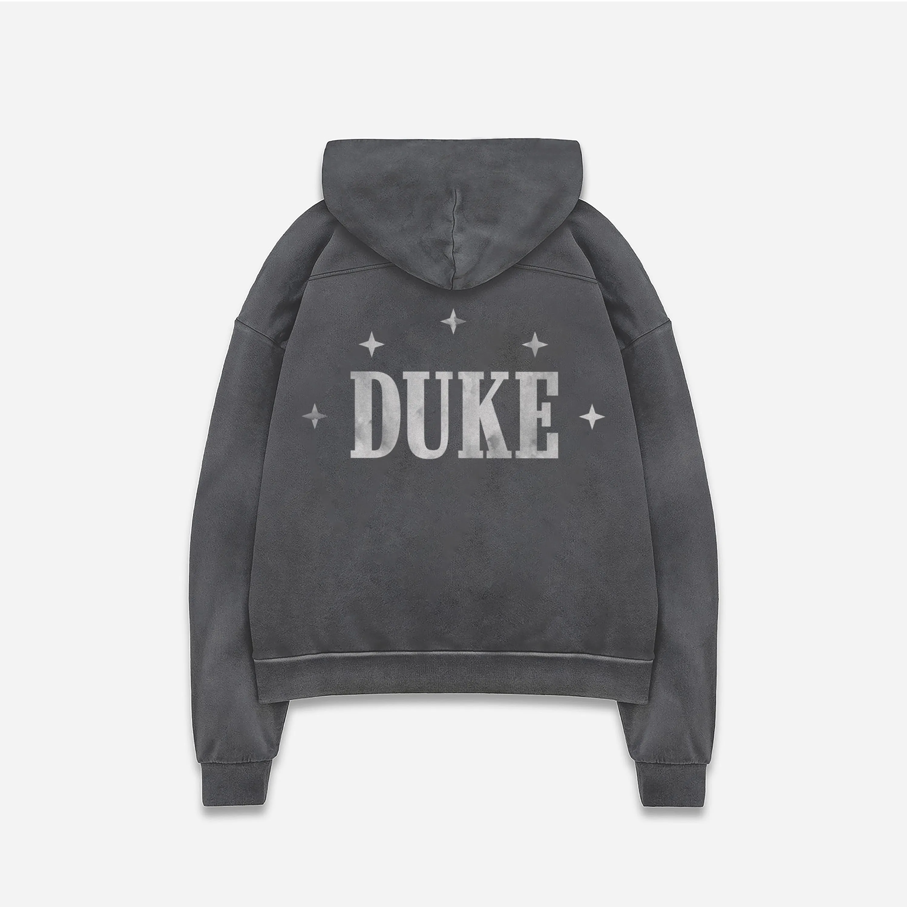 Duke Plus Washed Black Hoodie sold by Duke + Dexter product image thumbnail 3