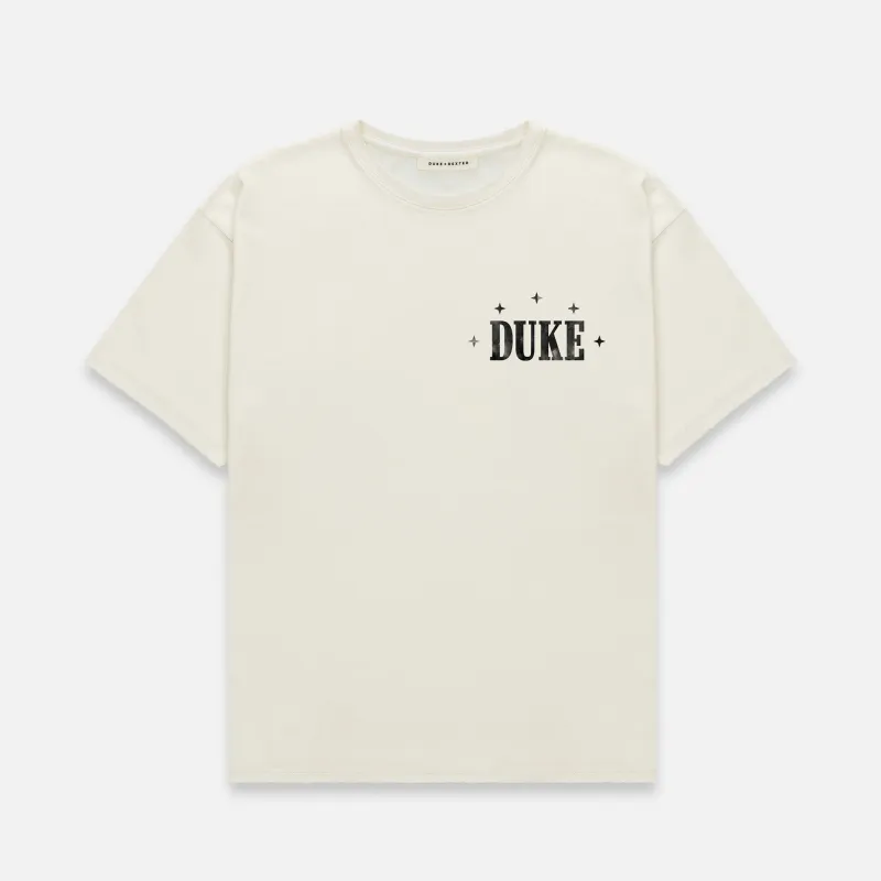 Duke Plus Vintage White T-Shirt sold by Duke + Dexter