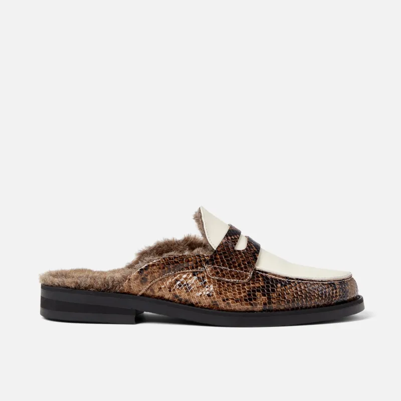 Talk Nice Snake Mule - Men's sold by Duke + Dexter
