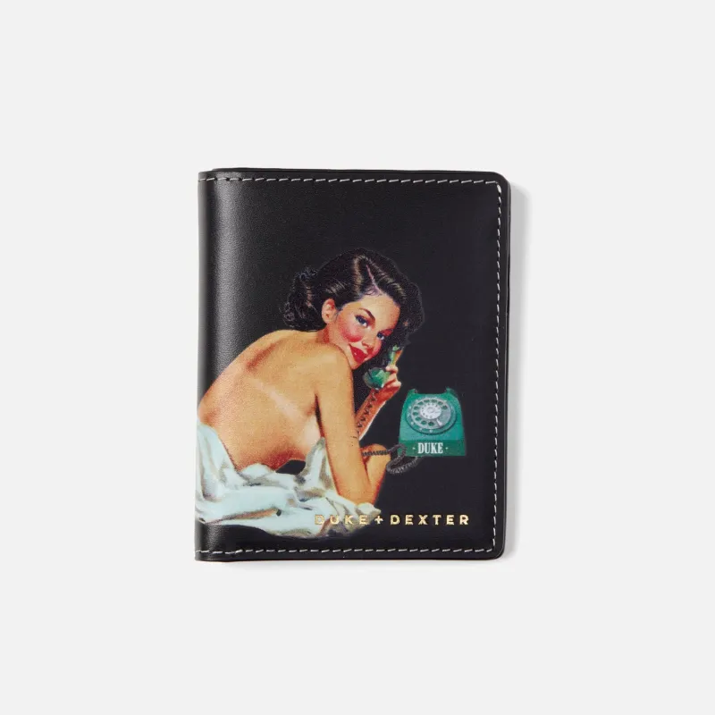 Dean Pin Up Wallet sold by Duke + Dexter