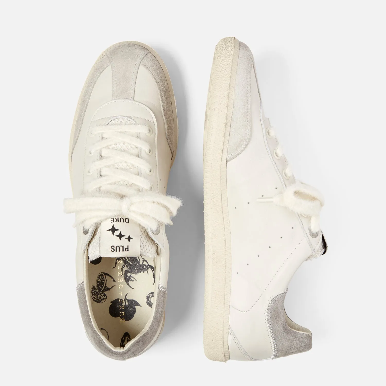 Plus Duke Vintage Grey + White Sneaker - Men's sold by Duke + Dexter product image thumbnail 4