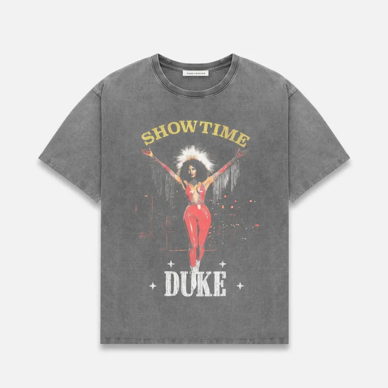 Duke Showtime Washed Grey T-Shirt sold by Duke + Dexter