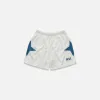 Duke Plus White + Blue Mesh Shorts sold by Duke + Dexter
