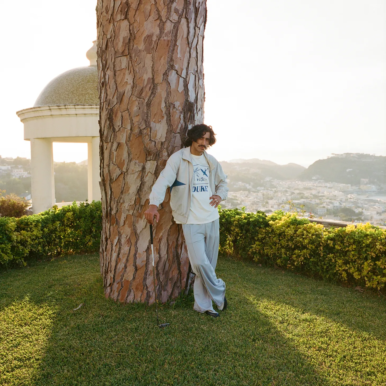 Duke Holiday Tarot Vintage White T-Shirt sold by Duke + Dexter product image thumbnail 2