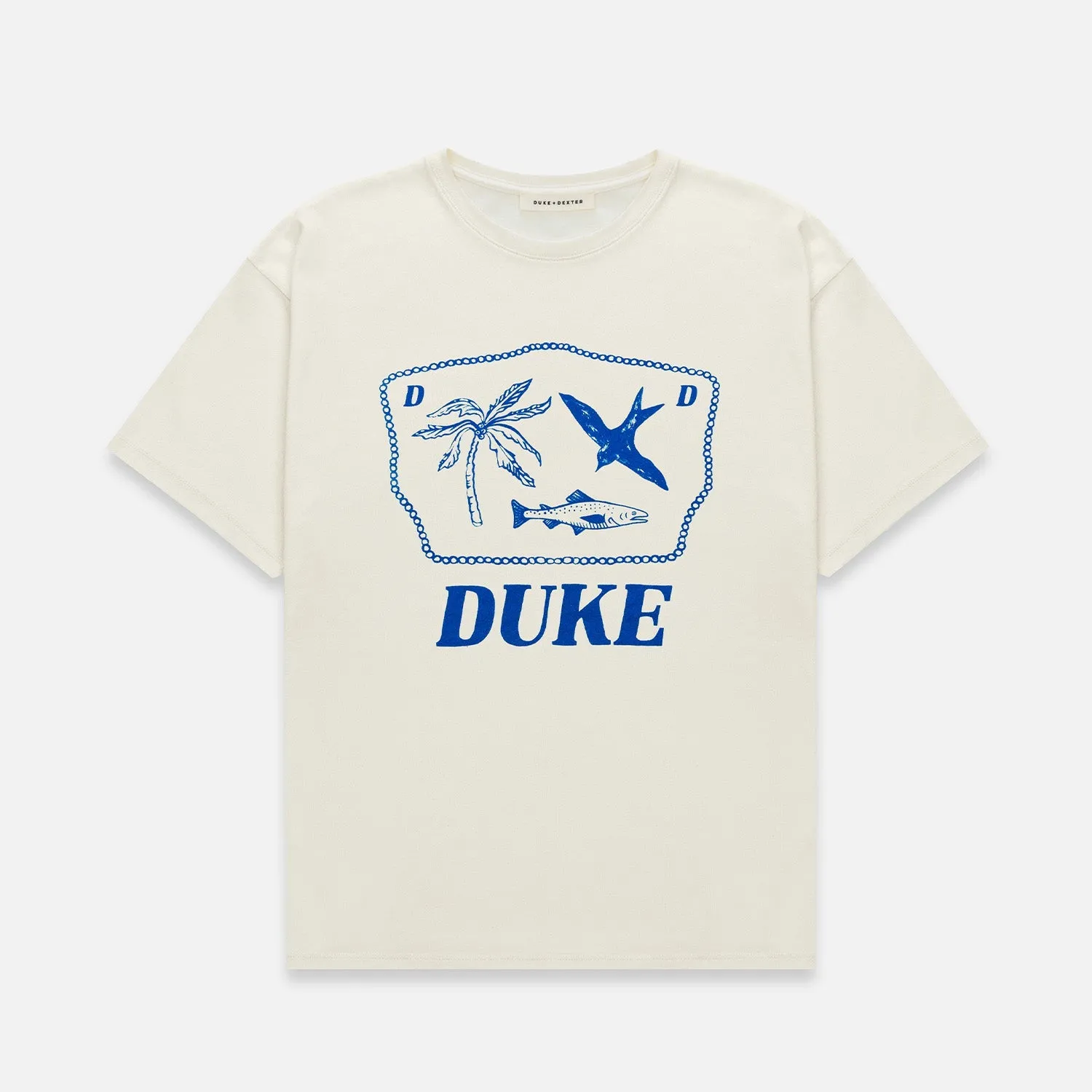 Duke Holiday Tarot Vintage White T-Shirt sold by Duke + Dexter