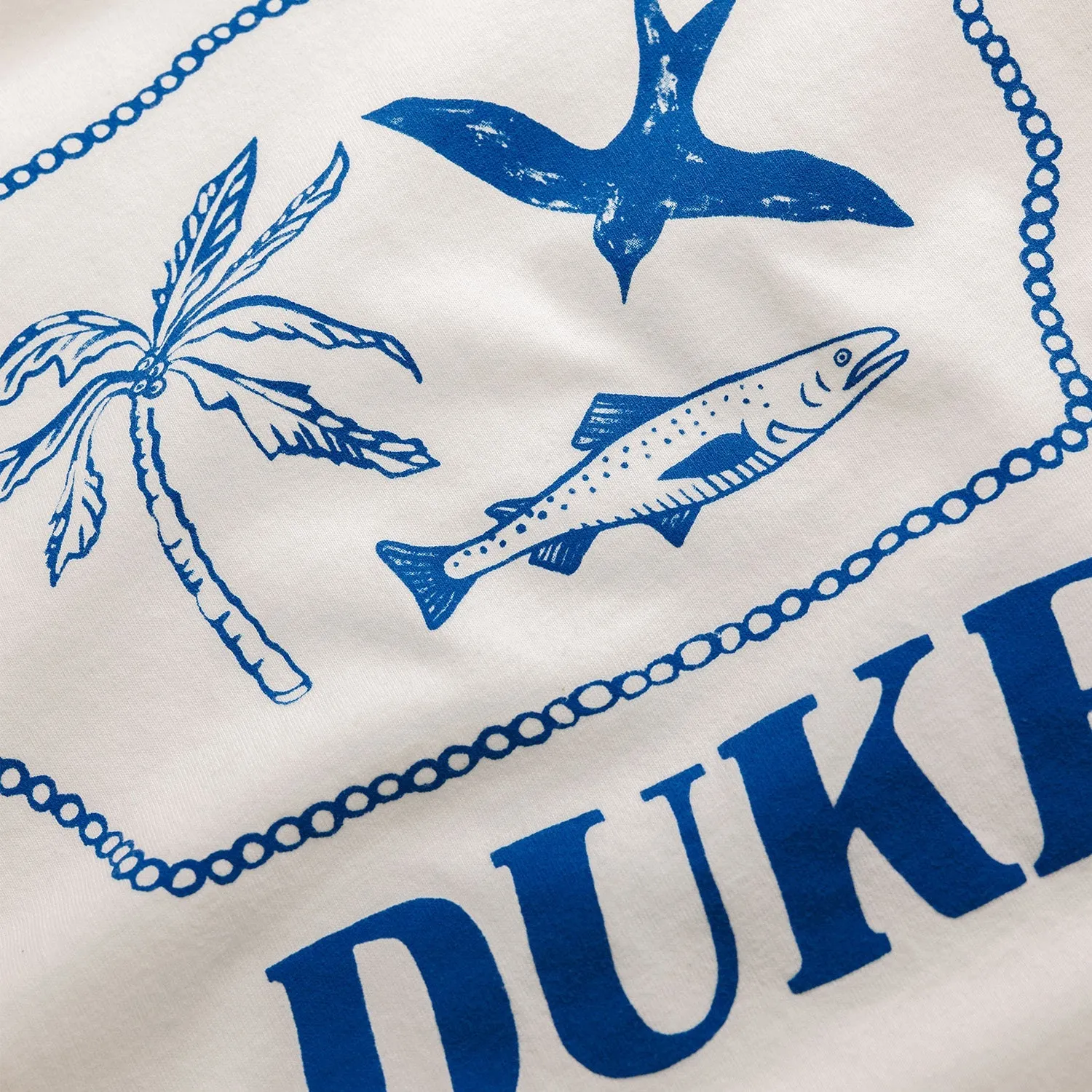 Duke Holiday Tarot Vintage White T-Shirt sold by Duke + Dexter product image thumbnail 4