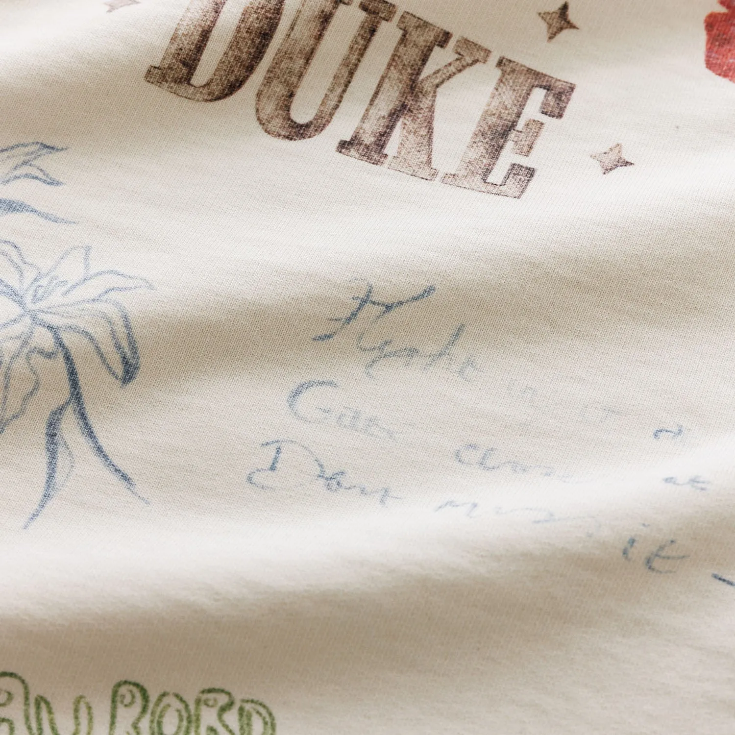 Duke Sketch Ecru Shorts sold by Duke + Dexter product image thumbnail 4