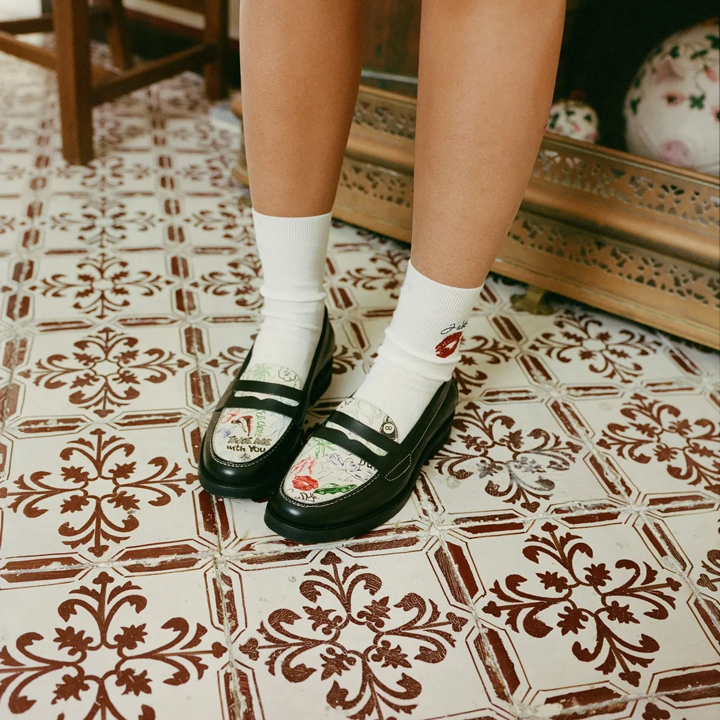 Wilde Sketch Penny Loafer - Women's sold by Duke + Dexter product image thumbnail 2