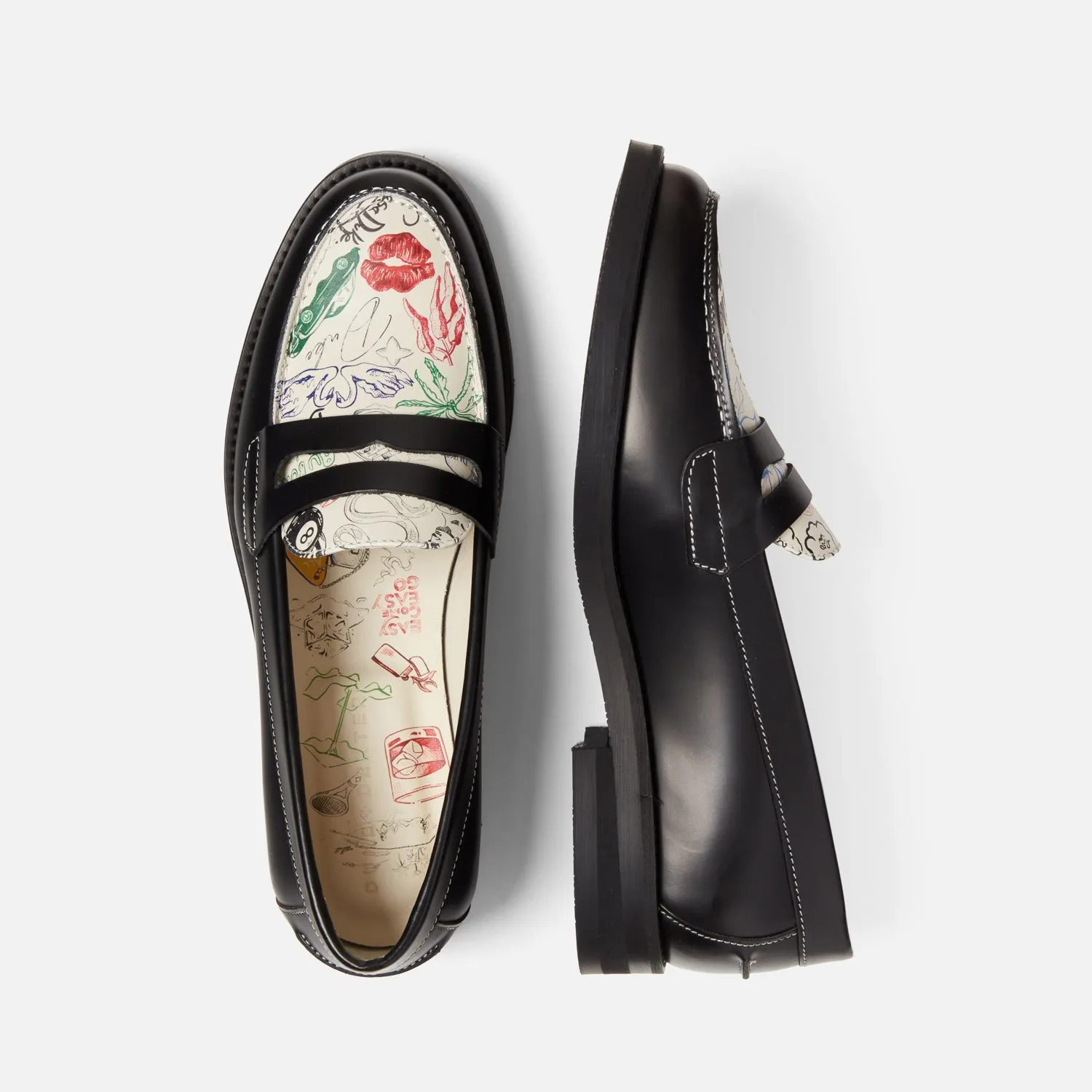 Wilde Sketch Penny Loafer - Women's sold by Duke + Dexter product image thumbnail 5