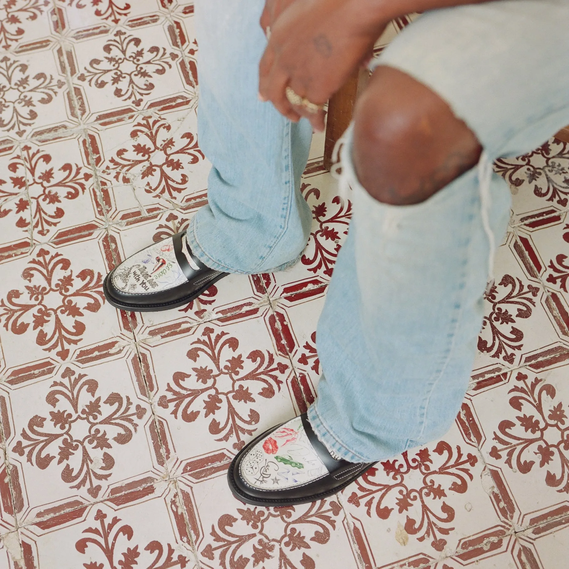 Wilde Sketch Penny Loafer - Men's sold by Duke + Dexter product image thumbnail 2