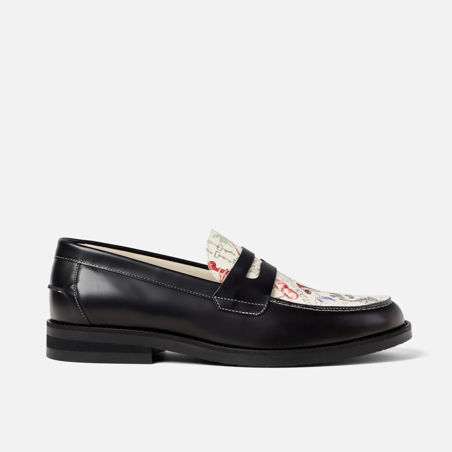 Wilde Sketch Penny Loafer - Men's sold by Duke + Dexter product image thumbnail 4