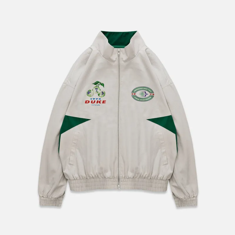 WTA Plus Green Track Jacket sold by Duke + Dexter