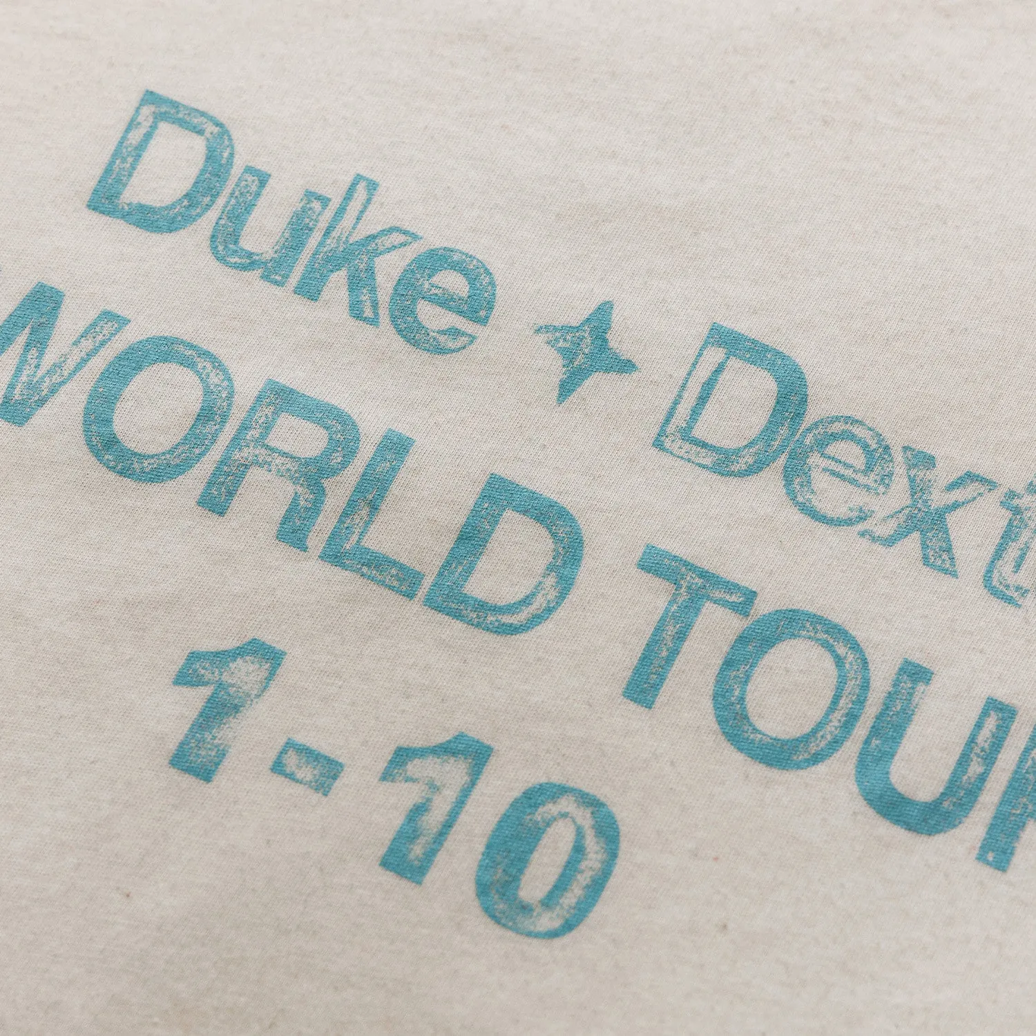 DWT 10 Vintage White + Blue T-Shirt sold by Duke + Dexter product image thumbnail 4