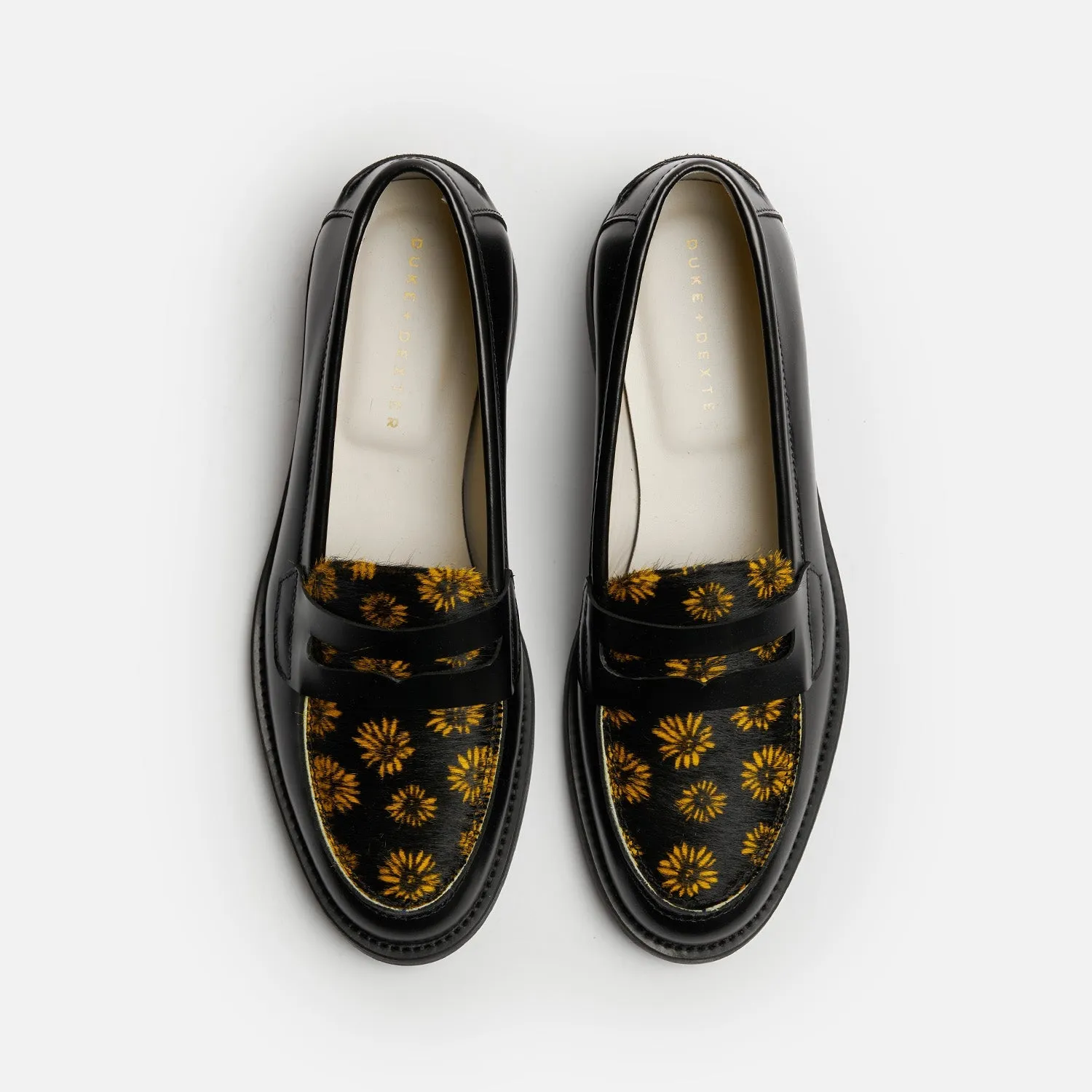 Wilde Sunflower Pony Penny Loafer - Women's sold by Duke + Dexter