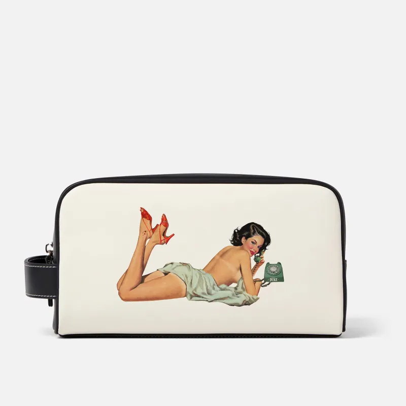 Mason Pin Up Washbag made by Duke + Dexter