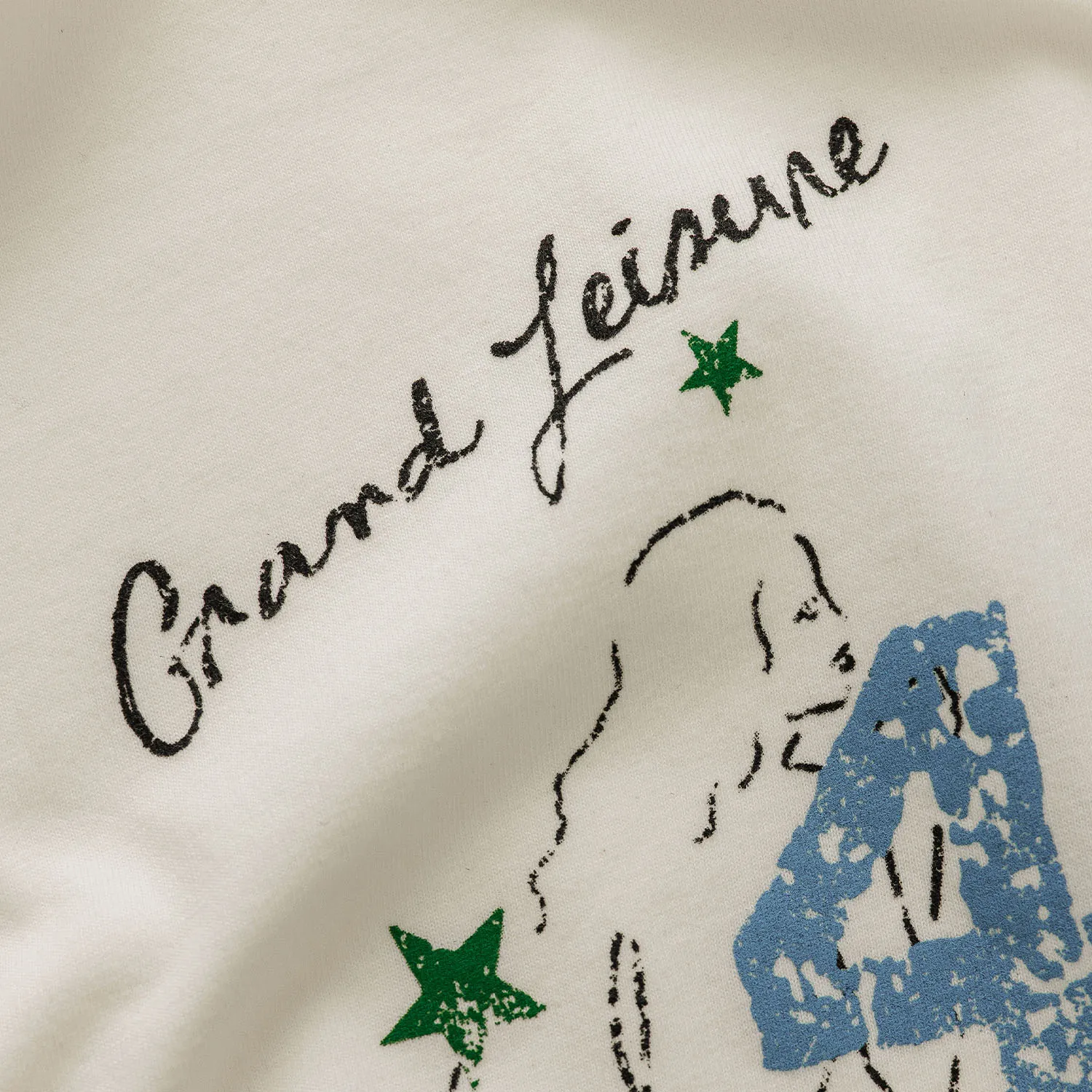 Grand Leisure Vintage White T-Shirt sold by Duke + Dexter product image thumbnail 5