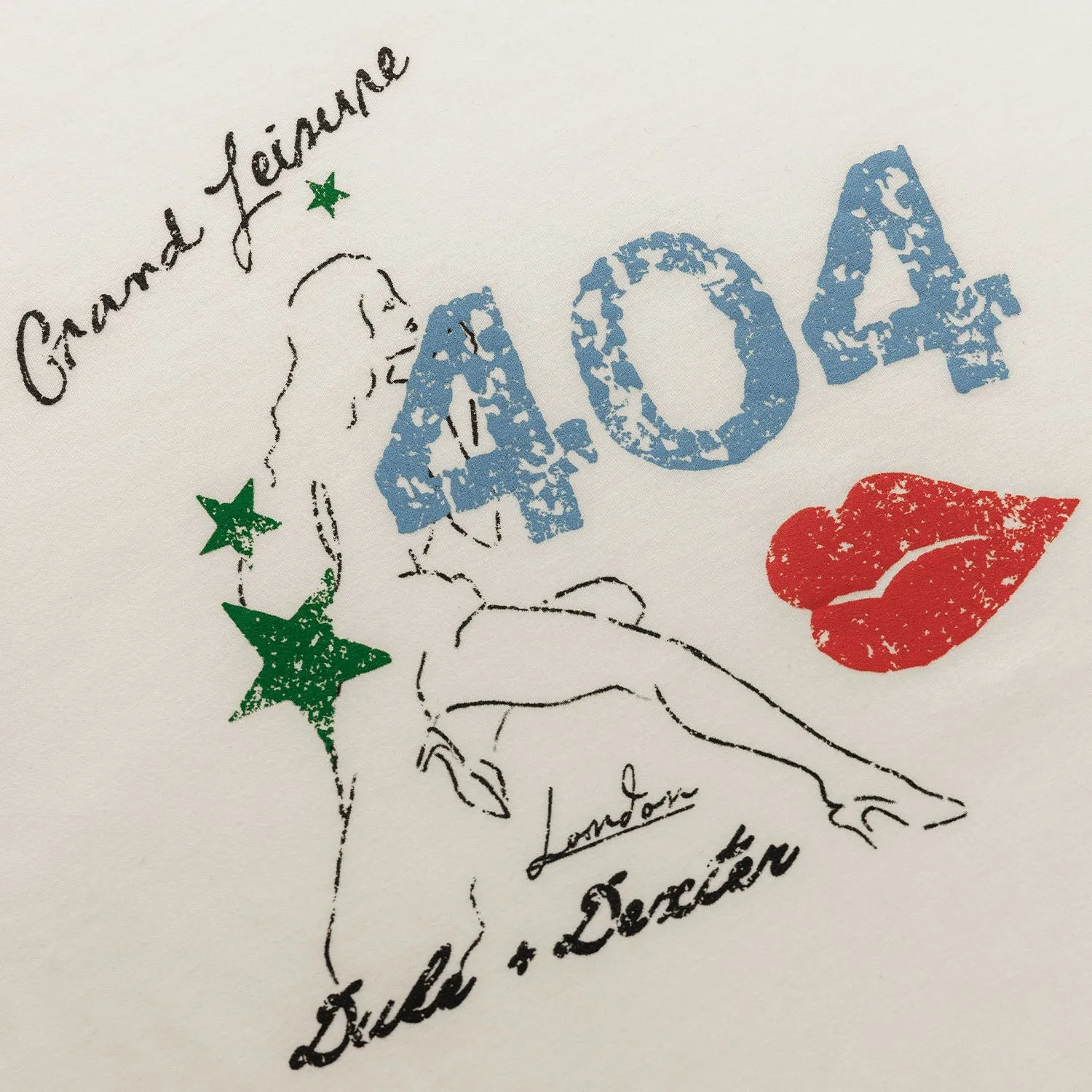 Grand Leisure Vintage White T-Shirt sold by Duke + Dexter product image thumbnail 2