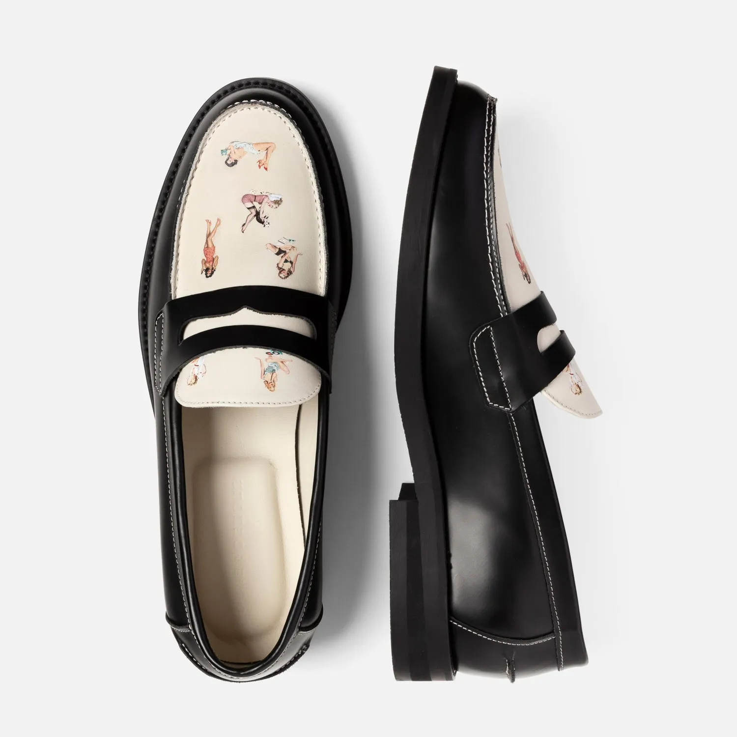 Wilde Pin Up III Penny Loafer - Men's sold by Duke + Dexter product image thumbnail 5