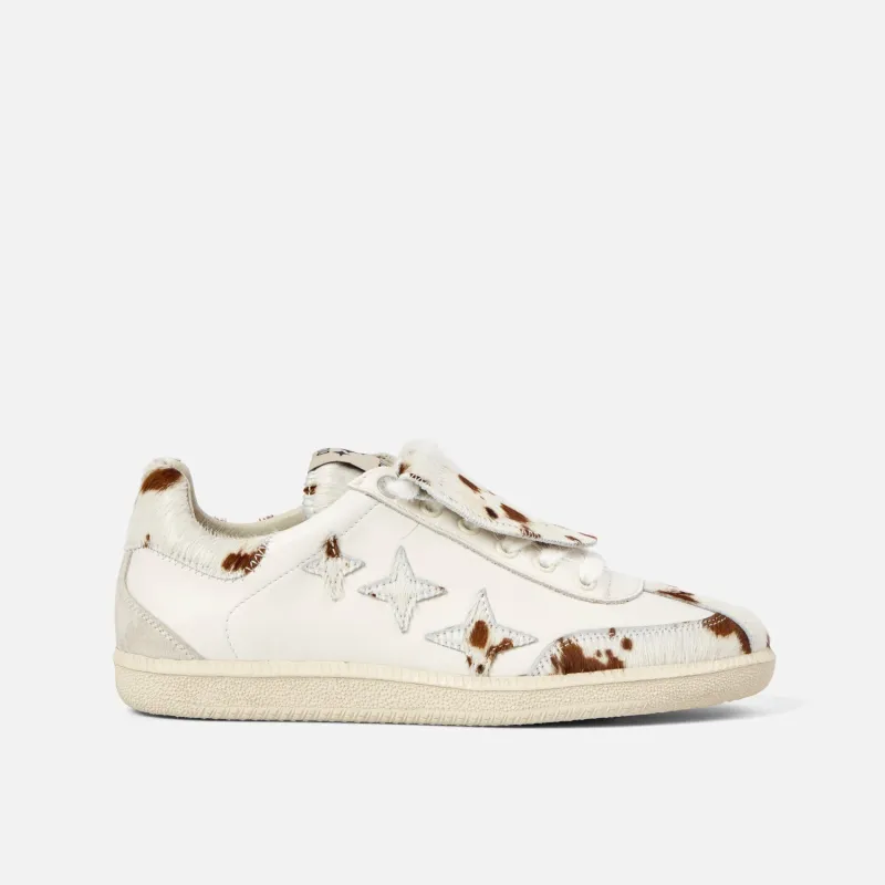 Plus Duke Brown Cow Sneaker - Women's sold by Duke + Dexter