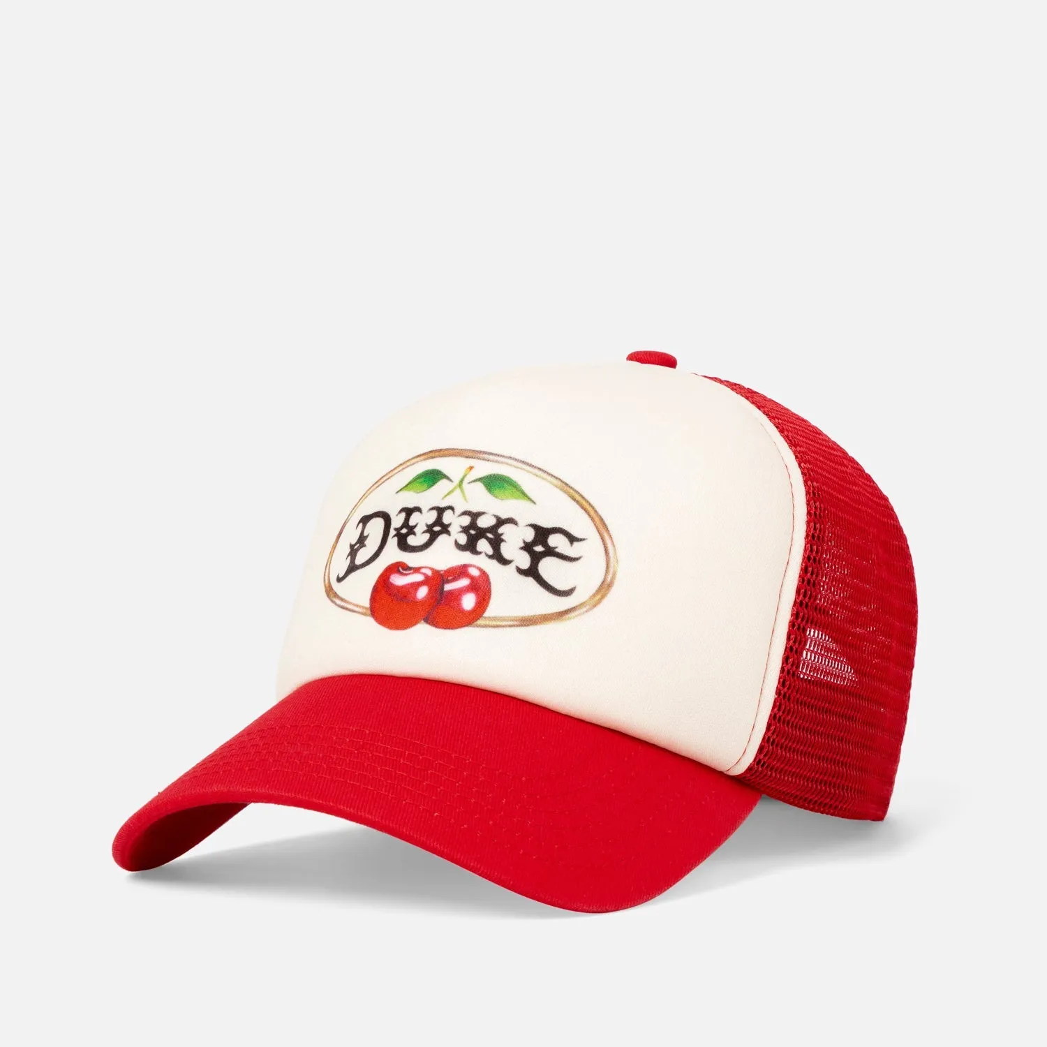 Duke Cherry Red Trucker Cap sold by Duke + Dexter product image thumbnail 3