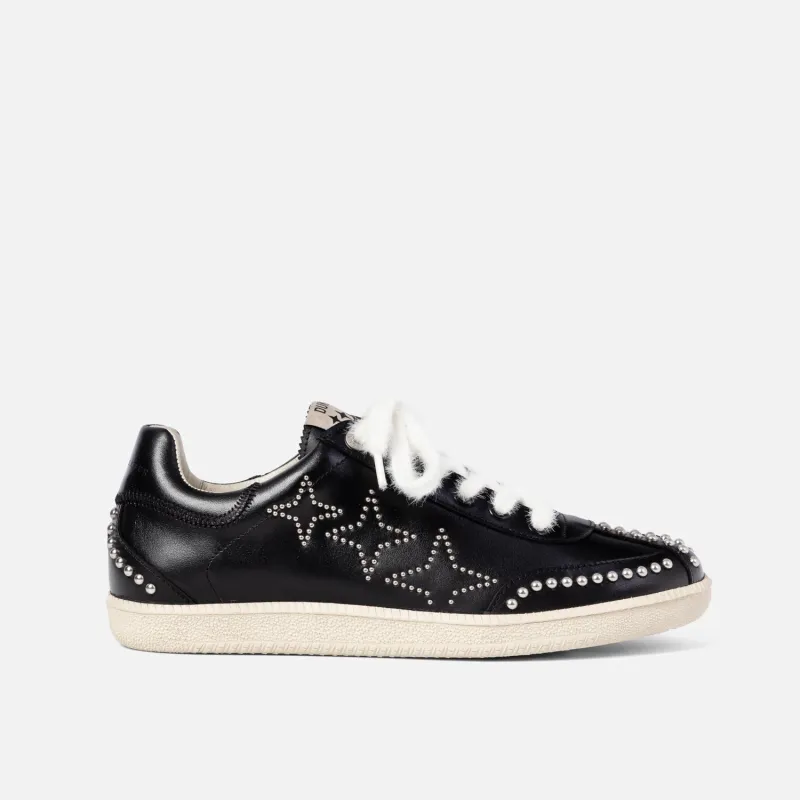 Plus Duke Black Studded Sneaker - Women's sold by Duke + Dexter