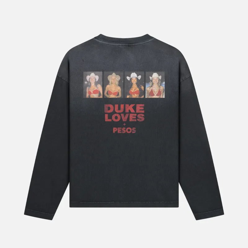 Peso Rodeo Long Sleeve Top sold by Duke + Dexter