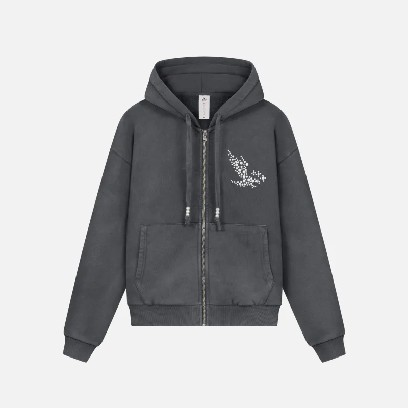 Peso Zodiac Zip Hoodie sold by Duke + Dexter