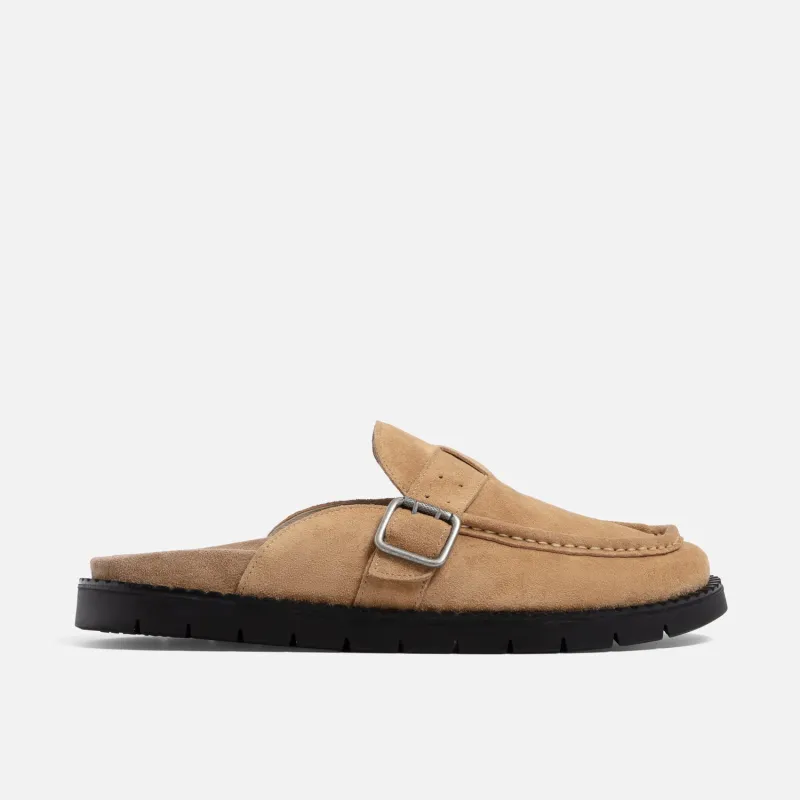 Winston Mocha Suede Mule - Men's made by Duke + Dexter