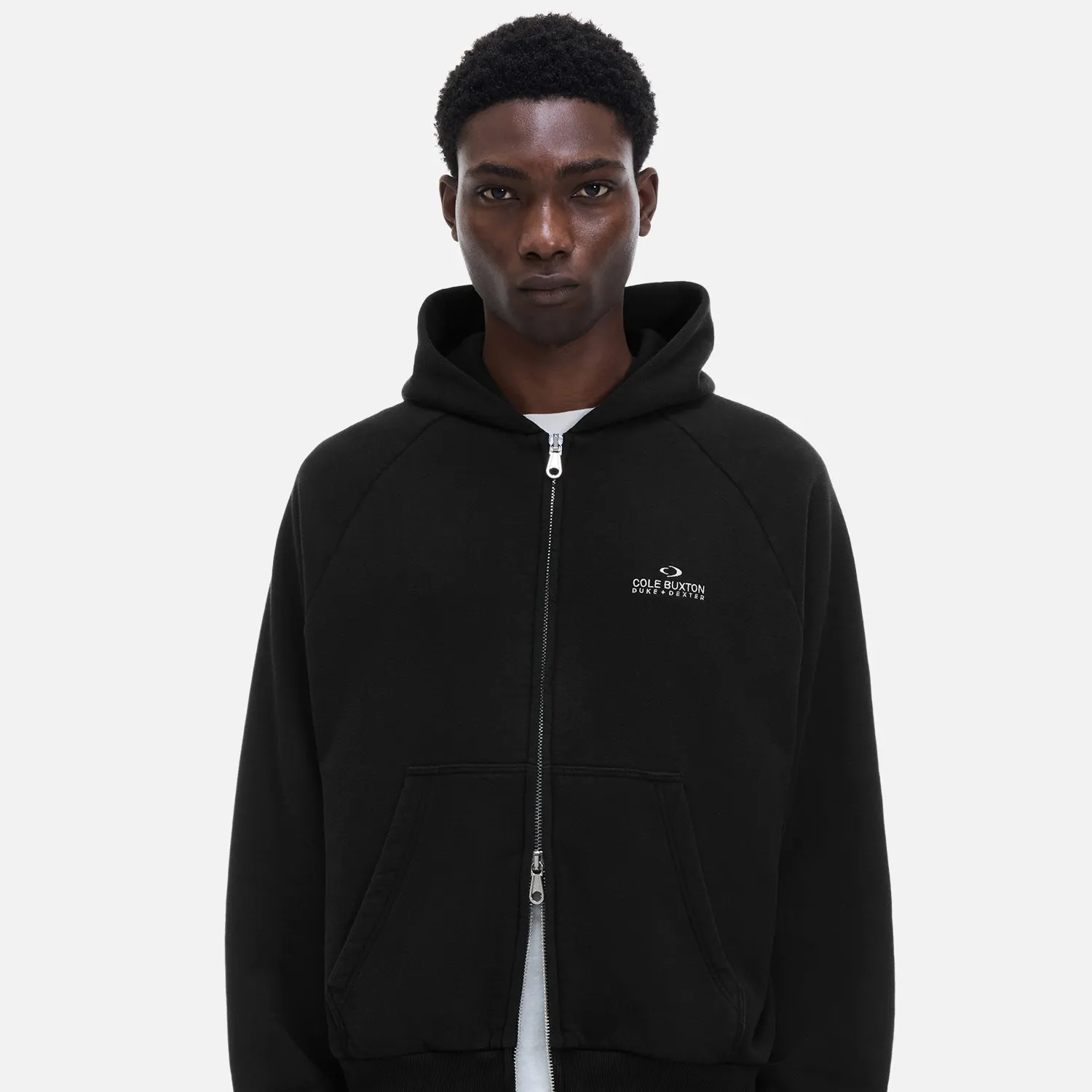 CB Emblem Zip Hoodie sold by Duke + Dexter product image thumbnail 5