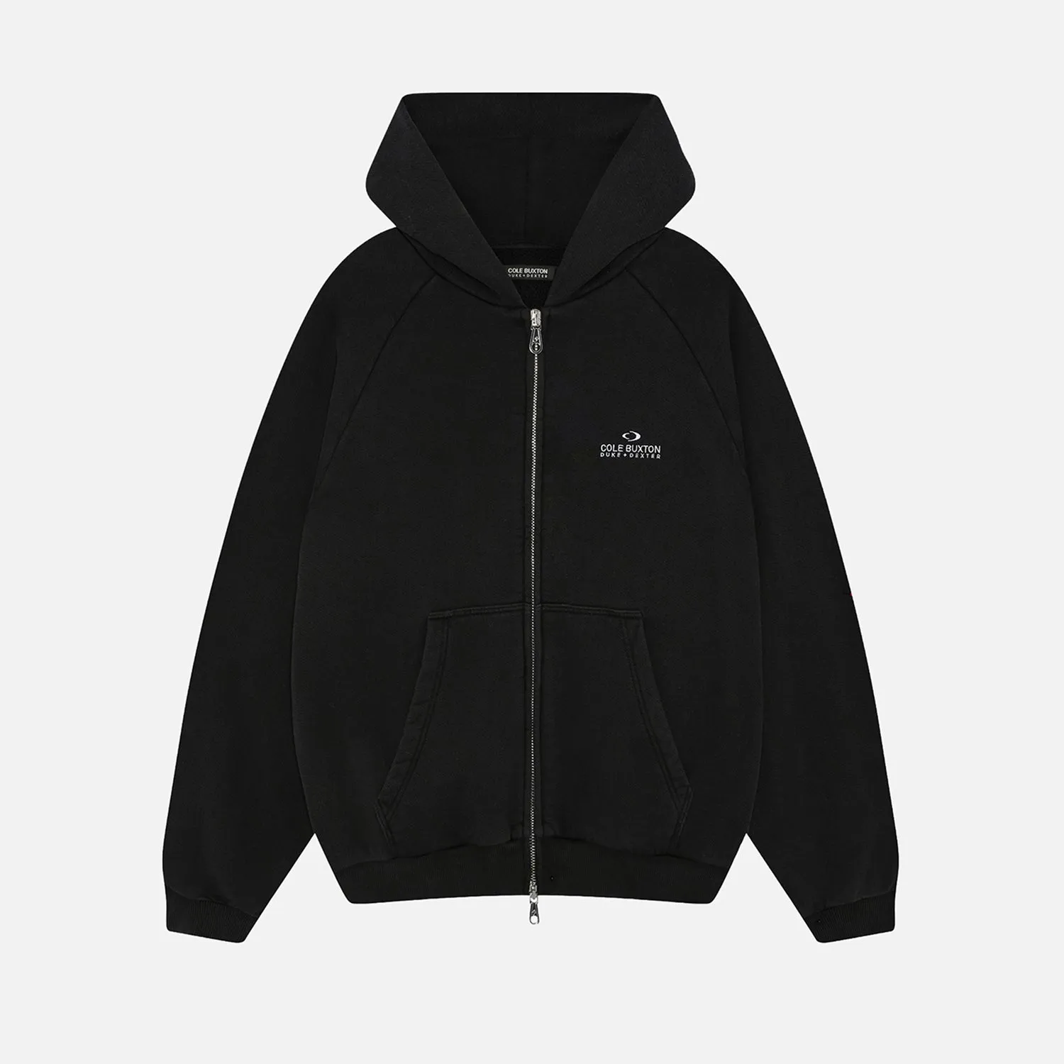 CB Emblem Zip Hoodie sold by Duke + Dexter