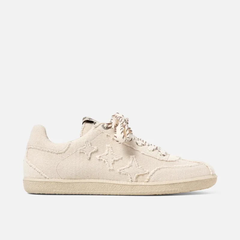 Plus Duke Off-White Canvas Sneaker - Men's made by Duke + Dexter
