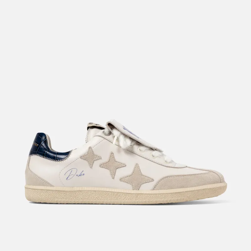 Plus Duke NY White + Navy Sneaker - Men's made by Duke + Dexter