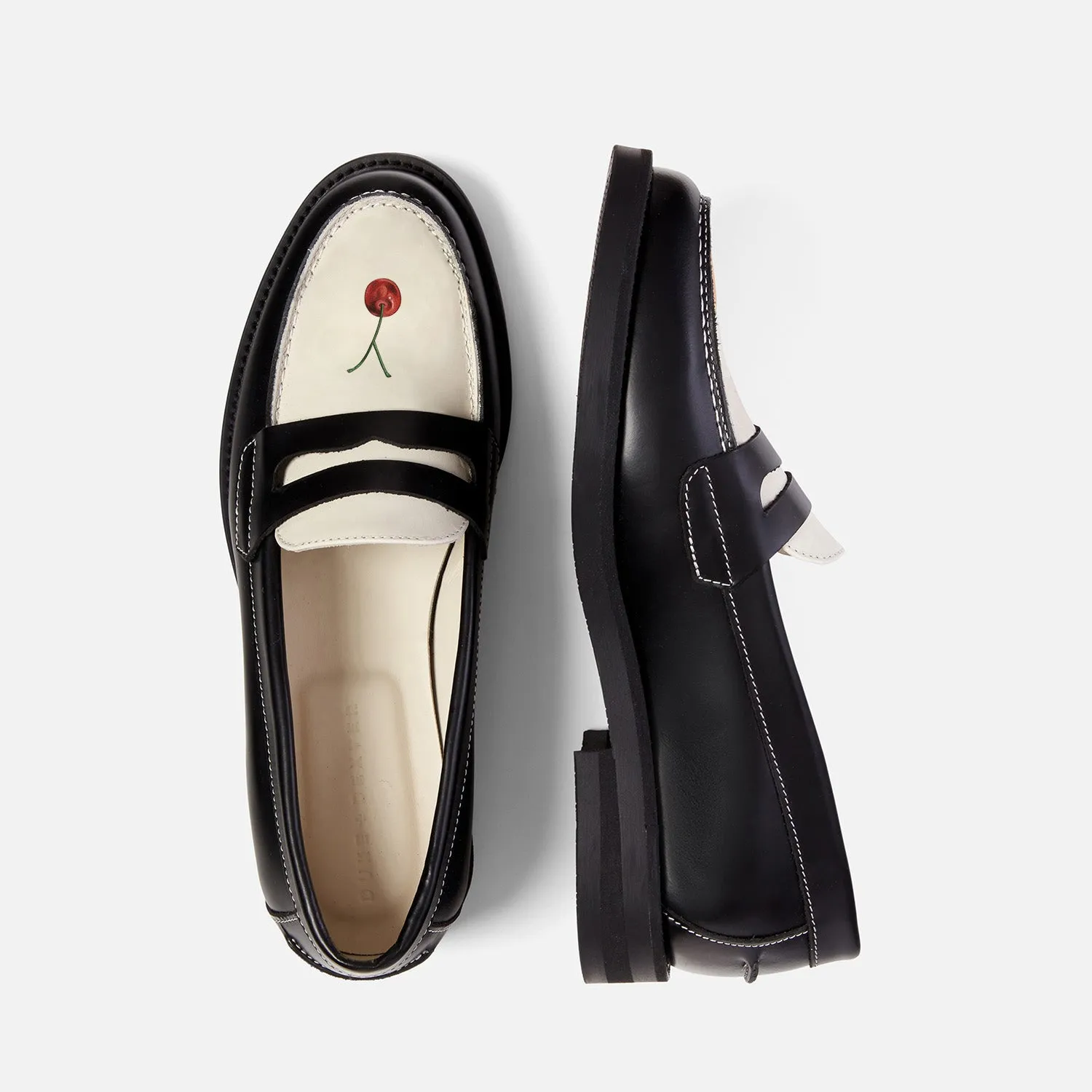 Wilde NY Cherry Penny Loafer - Women's sold by Duke + Dexter product image thumbnail 4