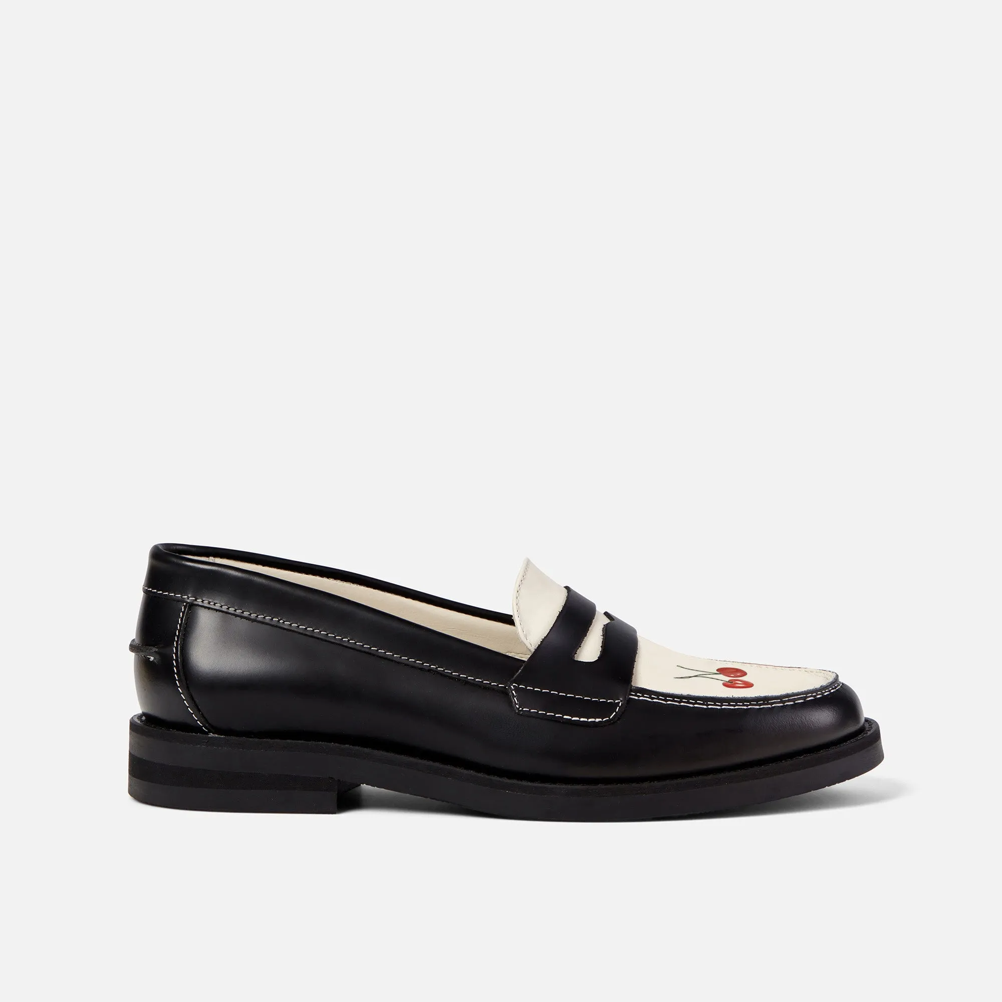 Wilde NY Cherry Penny Loafer - Women's sold by Duke + Dexter product image thumbnail 2
