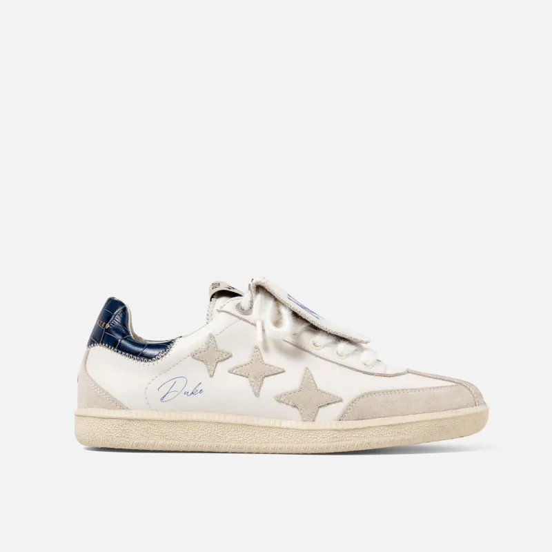 Plus Duke NY White + Navy Sneaker - Women's made by Duke + Dexter