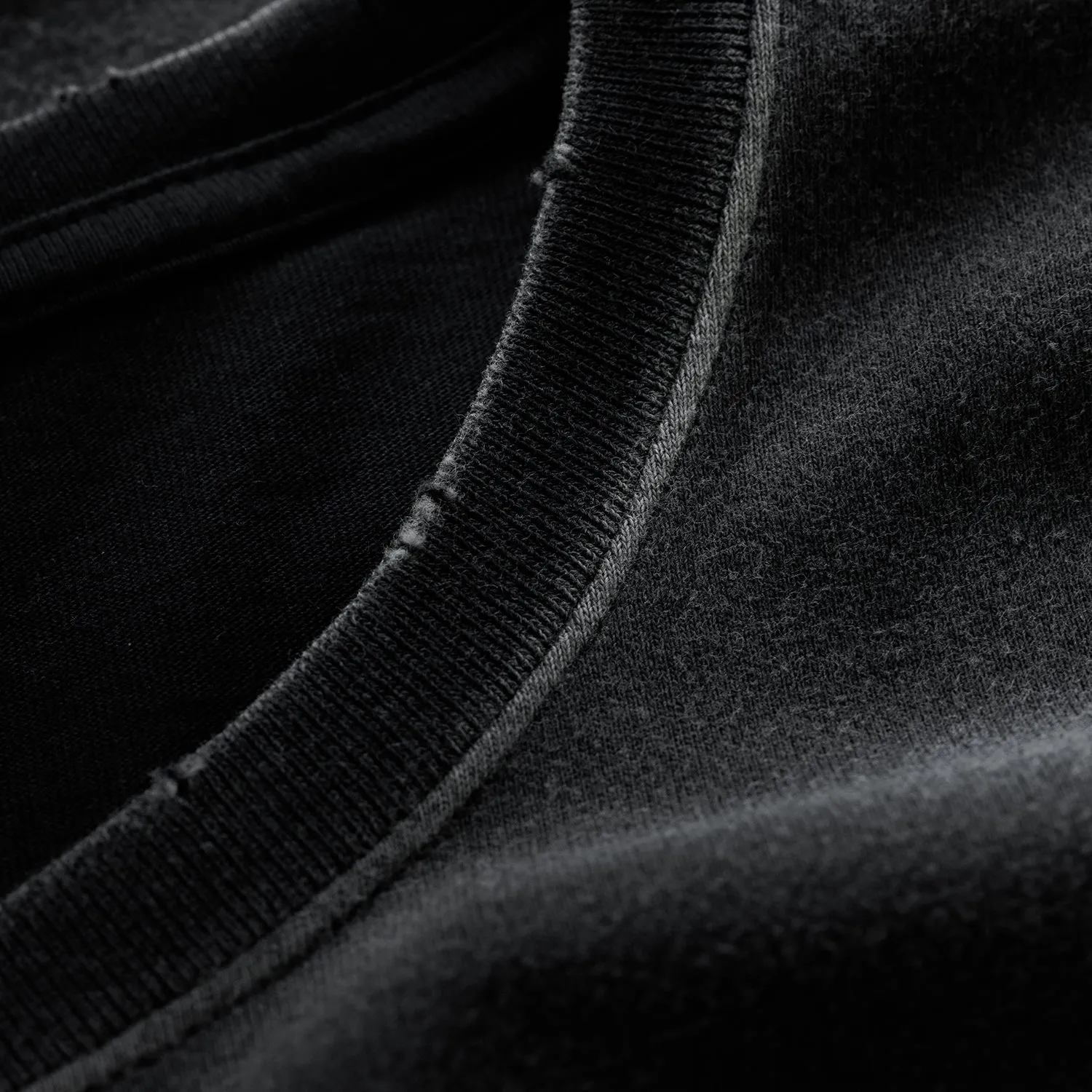 Sun Faded Workwear Washed Black T-Shirt sold by Duke + Dexter product image thumbnail 2
