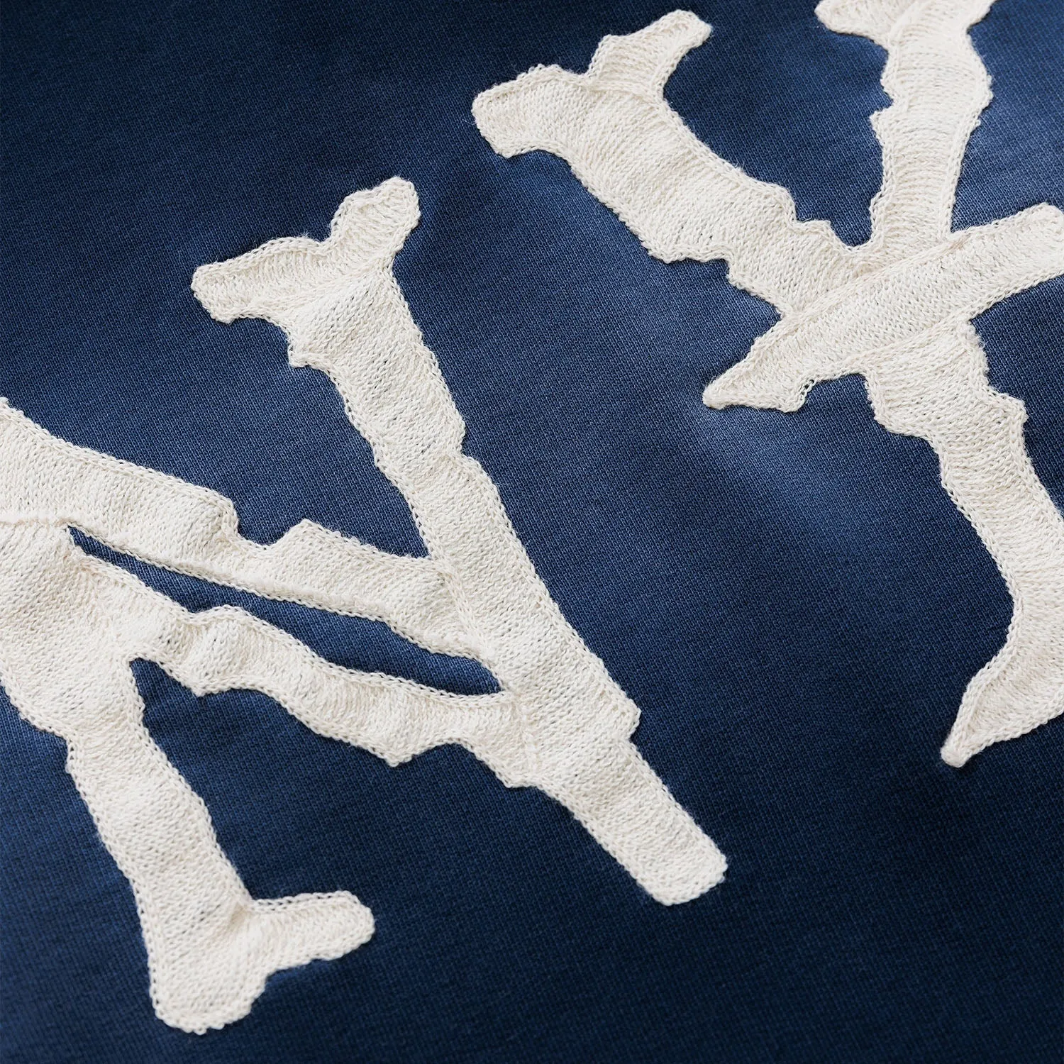 NY Embroidered Navy Hoodie sold by Duke + Dexter product image thumbnail 4