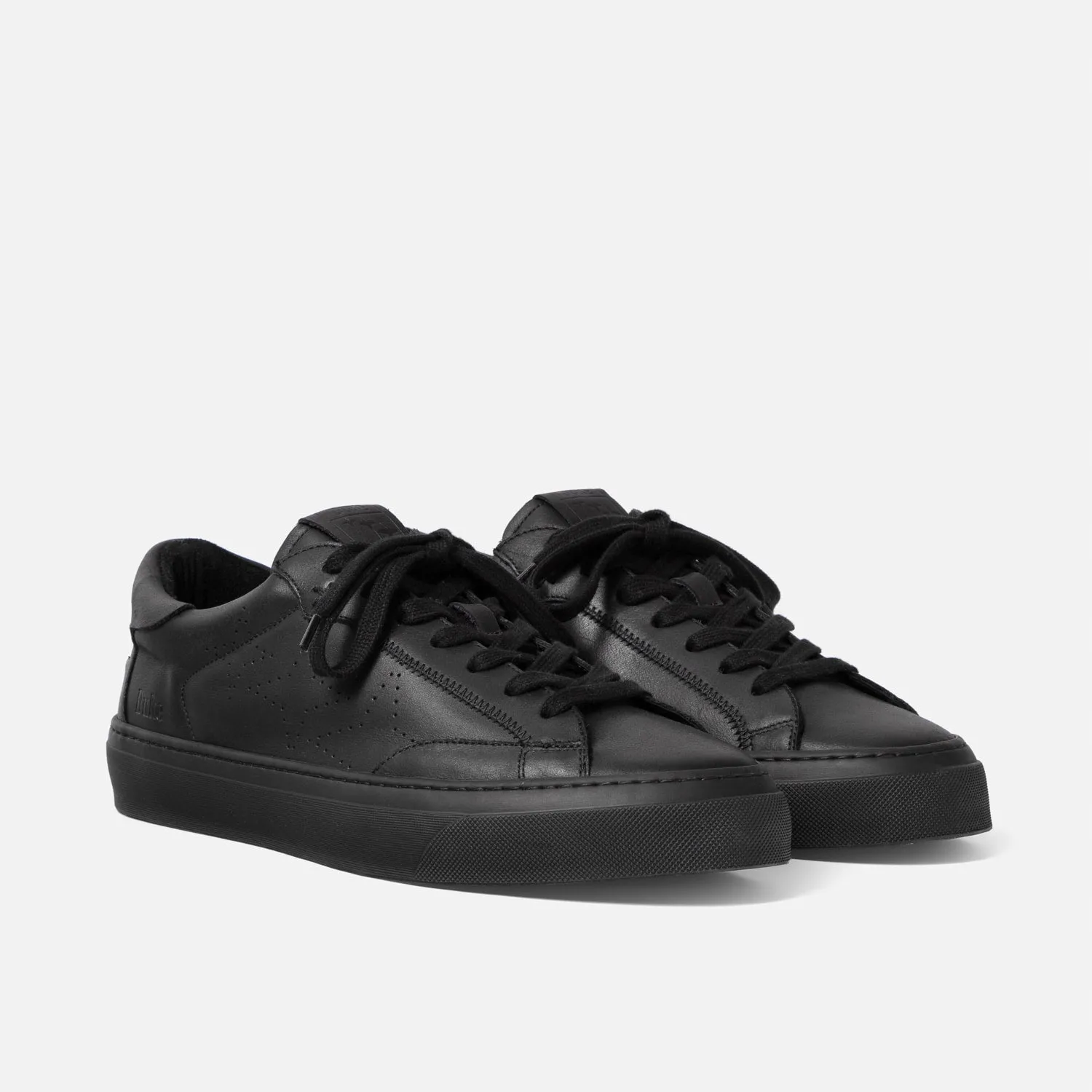 Plus Court Black Sneaker - Men's sold by Duke + Dexter product image thumbnail 3