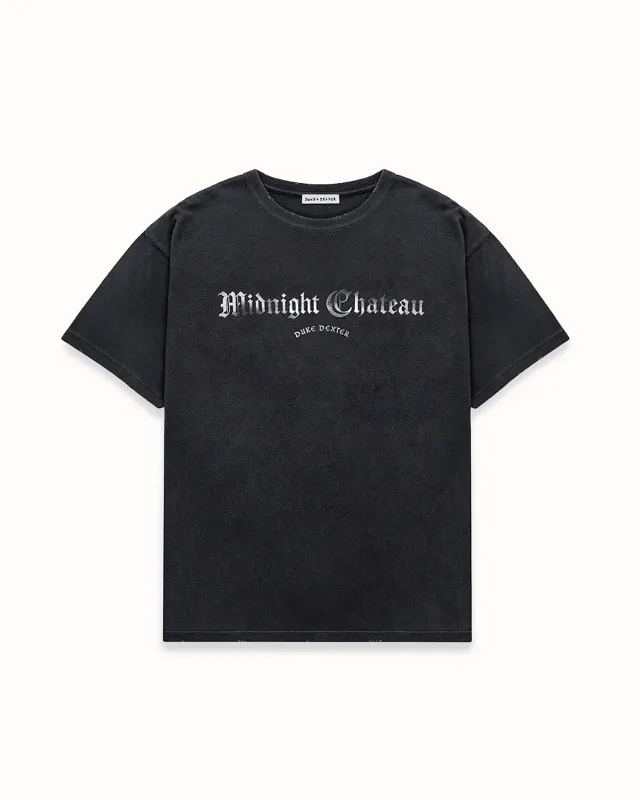 MC Chess Washed Black T-Shirt made by Duke + Dexter
