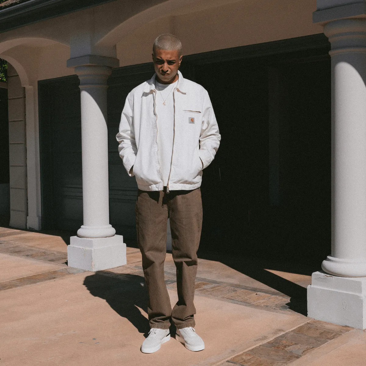 Ritchie Off-White Sneaker - Men's sold by Duke + Dexter product image thumbnail 2