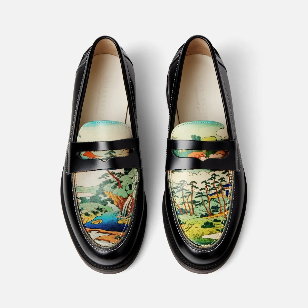 【SCENERITY】Bold Penny Loafer Men's ECCO® Metropole London Leather Penny Loafer | Black