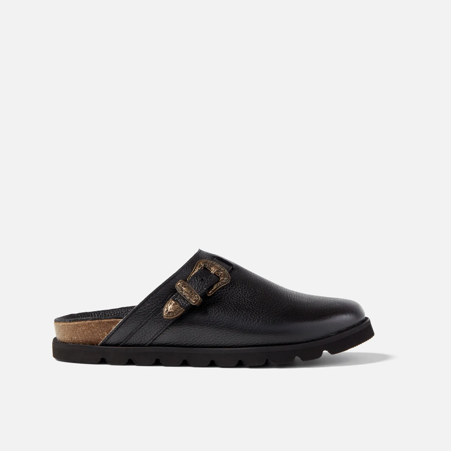 Winston Black Pebble Mule - Women's sold by Duke + Dexter