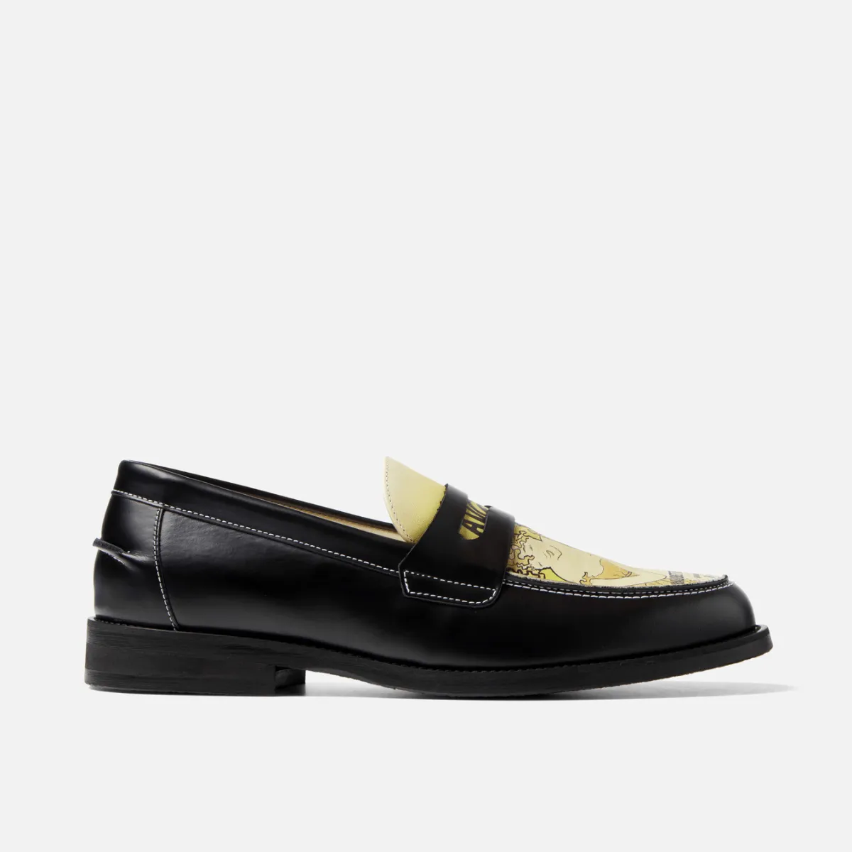 Wilde Champagne Penny Loafer - Men's sold by Duke + Dexter product image thumbnail 4