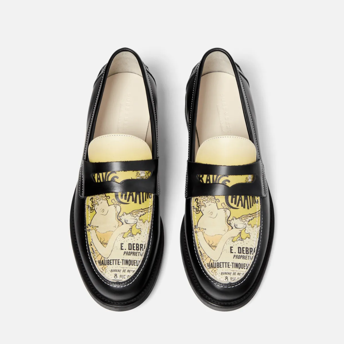 Wilde Champagne Penny Loafer - Men's sold by Duke + Dexter